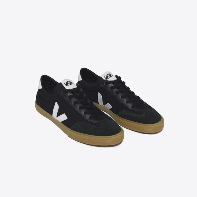 Volley Canvas Black White Natural Volley Canvas Black White Natural