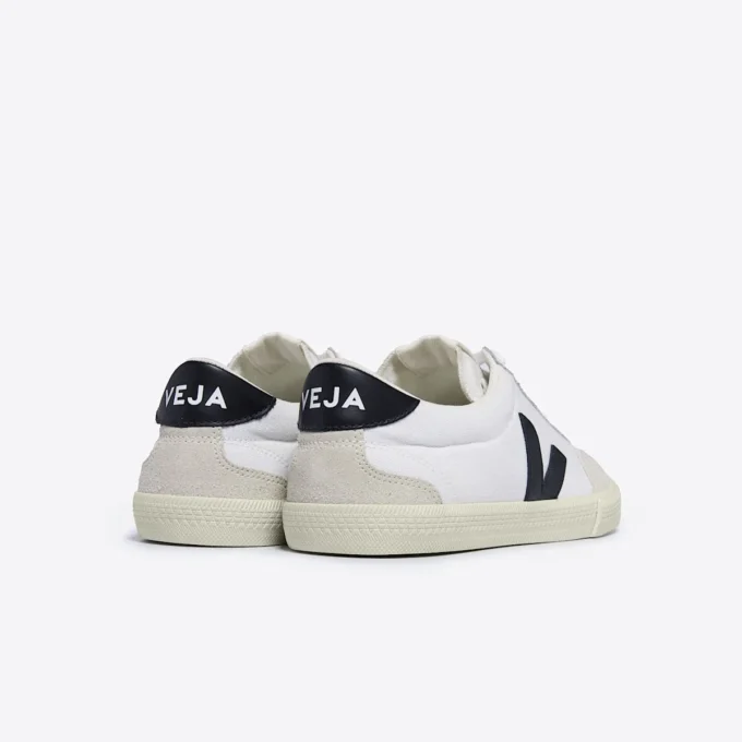 Volley Canvas White Black Volley Canvas White Black