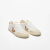 Volley Canvas White Umber