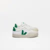 Volley Elastic Laces Canvas White Emeraude Volley Elastic Laces Canvas White Emeraude