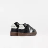 Volley Elastic Laces Leather Black White Bark Volley Elastic Laces Leather Black White Bark
