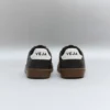 Volley Elastic Laces Leather Black White Bark Volley Elastic Laces Leather Black White Bark