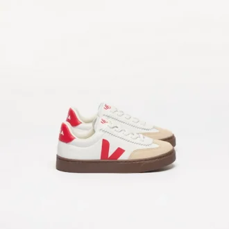 Volley Elastic Laces Leather White Pierre Pekin Bark