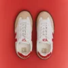 Volley Elastic Laces Leather White Pierre Pekin Bark Volley Elastic Laces Leather White Pierre Pekin Bark