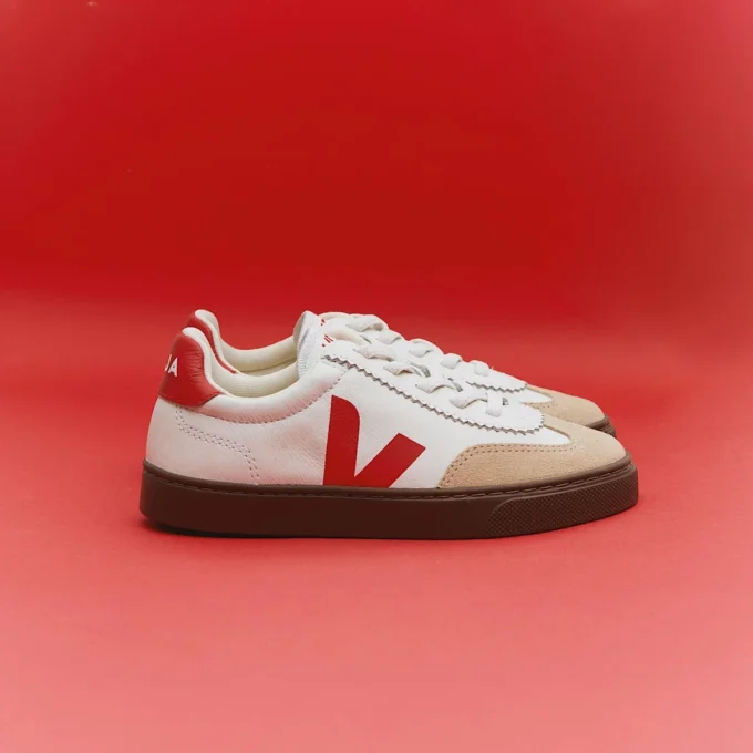 Volley Elastic Laces Leather White Pierre Pekin Bark Volley Elastic Laces Leather White Pierre Pekin Bark