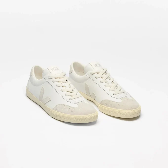 Volley Leather White Natural Volley Leather White Natural