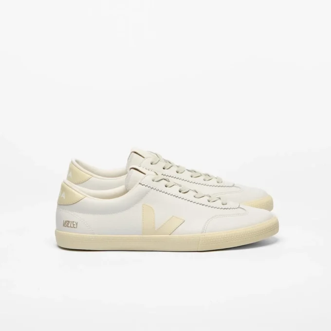 Volley Signature Leather White Calcaire Volley Signature Leather White Calcaire